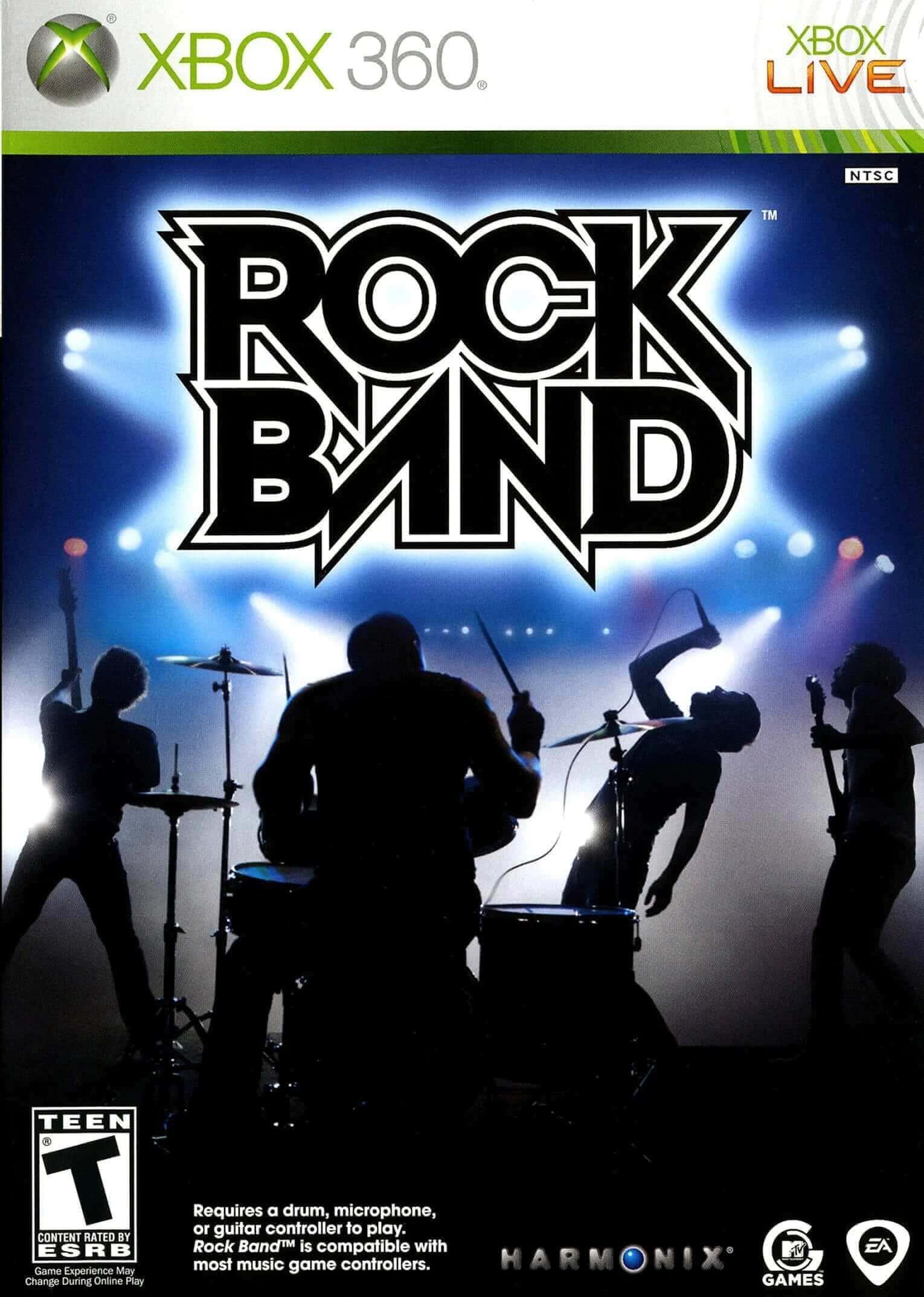 Rock Band - Xbox 360 ROM & ISO Download